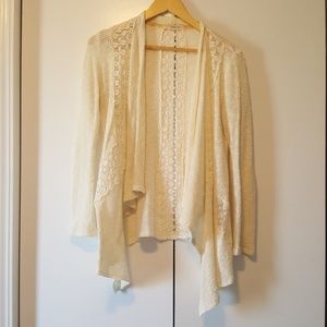 Off white cardigan